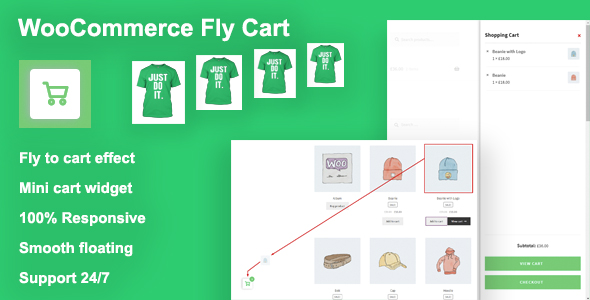 Download Woocommerce Fly Cart Nulled 