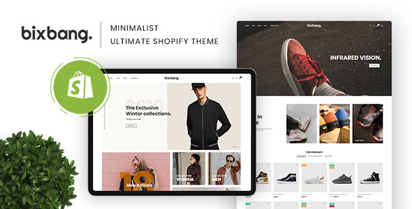 Download Bixbang | Minimalist eCommerce Shopify Template Nulled 