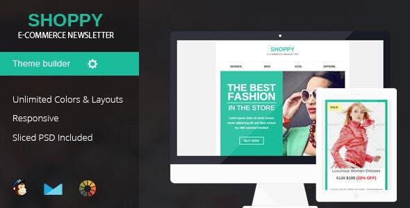 Download Shoppy Responsive Email Template Nulled 