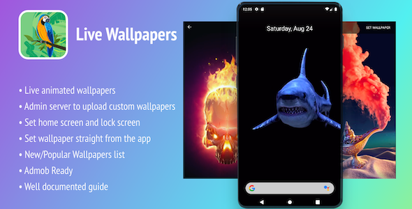 Download Live Wallpapers Android App – In-app Purchases Nulled 