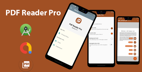 Download PDF Reader Pro | Admob Ads Integrated | Android Studio Source Code Nulled 