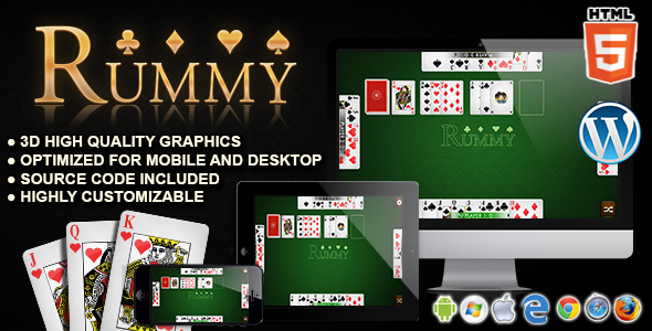 Download Rummy – HTML5 Card Games Nulled 