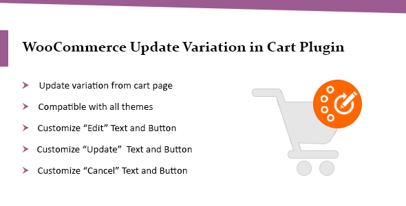 Download WooCommerce Update Variations in Cart Plugin Nulled 