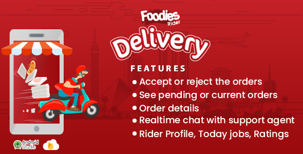 Download Foodies – Android Delivery Boy Mobile App Nulled 