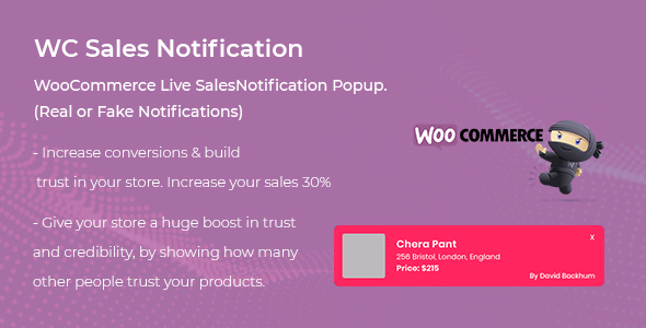 Download WooCommerce Live Sales Notification Pro Nulled 