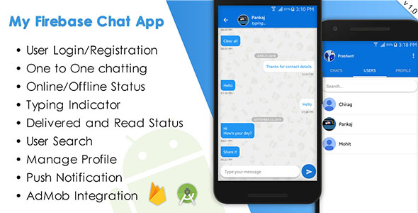 Download My Firebase Chat Nulled 
