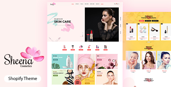 Download Sheena – Cosmetics Shopify Theme Nulled 