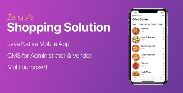 Download Foods & Goods Ordering iOS Solution with CMS Nulled 