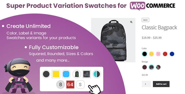 Download Super Product Variation Swatches for WooCommerce 