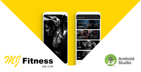 Download MJ Fitness | Android UI Kit Nulled 