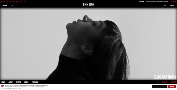 Download The One || One Page HTML Template Nulled 