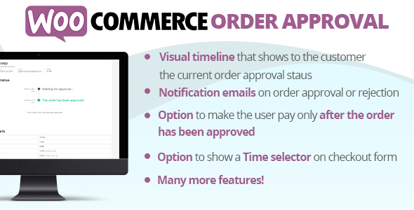 Download WooCommerce Order Approval Nulled 