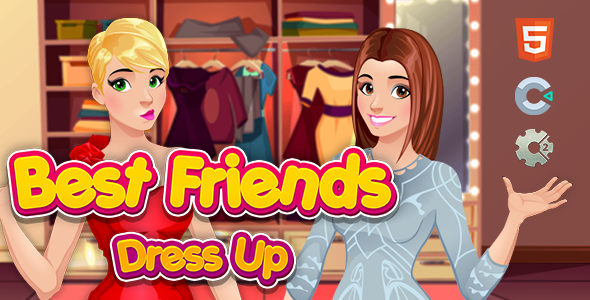 Download Best Friends – Dress Up – HTML5 Nulled 
