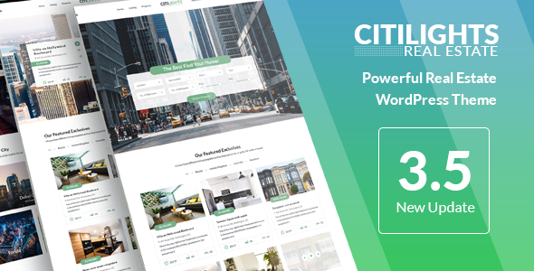 Download CitiLights – Real Estate WordPress Theme Nulled 