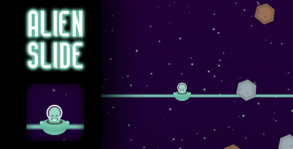 Download Alien Slide – HTML5 Game (CAPX) Nulled 