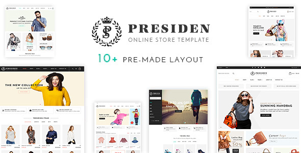 Download Presiden – Fashion eCommerce HTML Template Nulled 