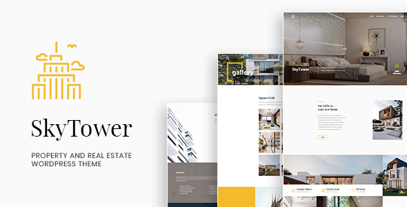 Download SkyTower – Property and Real Estate WordPress Theme Nulled 