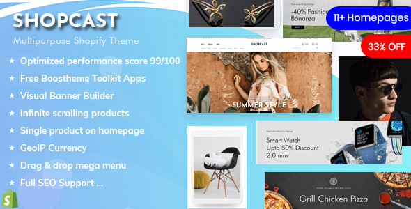 Download Shopcast – High Performance Multipurpose Shopify Sections Theme Nulled 
