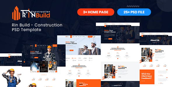 Download Rin Build – Construction PSD Template Nulled 