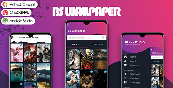 Download BS Wallpaper – HD Android Wallpaper App Nulled 
