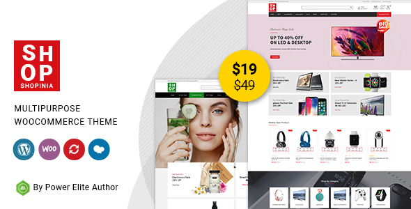 Download Shopinia – Multipurpose WooCommerce Theme Nulled 
