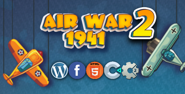 Download Air War2: 1941 – html 5 game, capx Nulled 