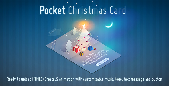 Download Pocket Christmas Card – Animated Creative HTML5 Template Nulled 