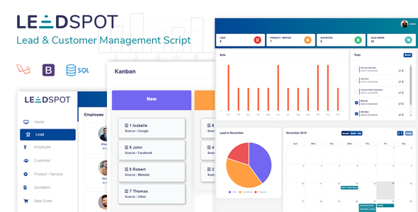 Download Lead Spot: Lead & Customer Management Script Nulled 
