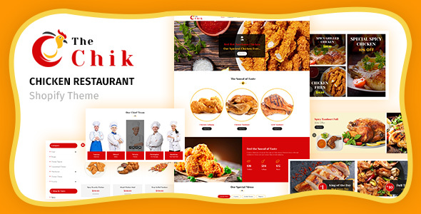 Download Chik | Chicken Restaurant Shopify Theme Nulled 