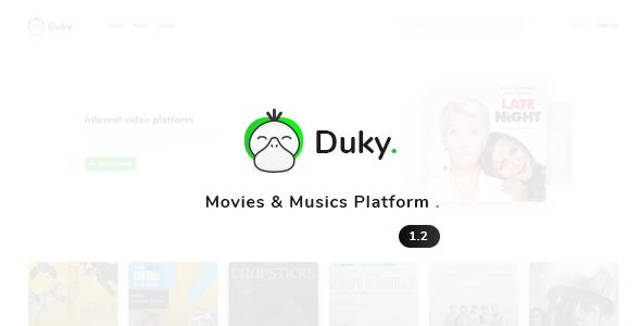 Download Duky – Movies & Music Platform Nulled 