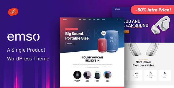 Download Emso – A Single Product Theme Nulled 