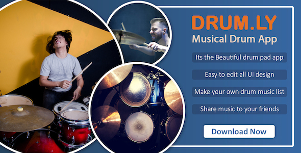 Download DRUM.LY : Musical drum pad app Nulled 