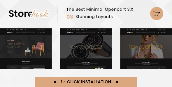 Download Storehook Minimal – Responsive Opencart 3.0 Theme Nulled 