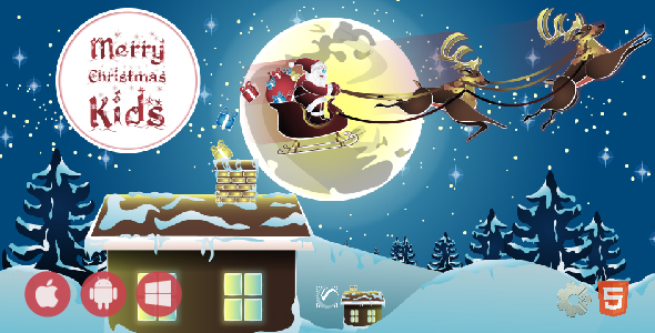 Download Merry Christmas Kids • HTML5 + C2 Game Nulled 
