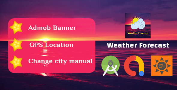 Download Simple Live Weather Forecast App with Admob Ads Nulled 