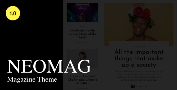 Download NeoMag – News and Magazine WordPress Theme Nulled 