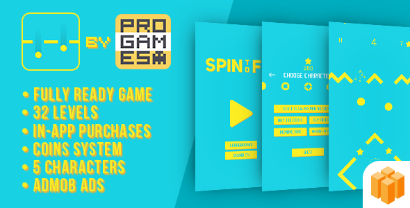 Download Spin 2 Fit – BUILDBOX – IOS – easy to reskine + AdMob Nulled 