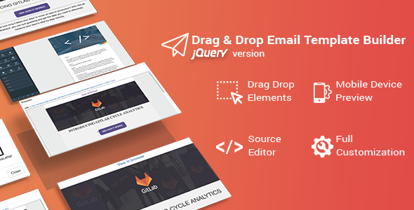 Download Drag & Drop Email Template Builder for jQuery Nulled 
