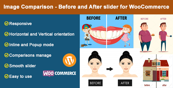 Download Image Comparison – Before and After slider for WooCommerce Nulled 