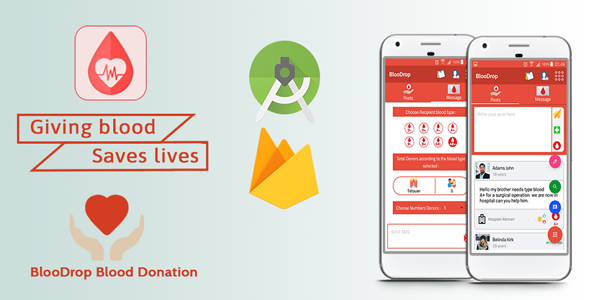 Download BlooDrop – Blood Donation App Nulled 