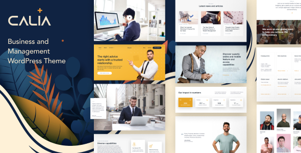 Download Calia – Business and Management WordPress Theme Nulled 