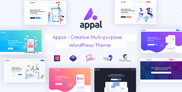 Download Appal – Creative Multi-purpose WordPress Theme Nulled 