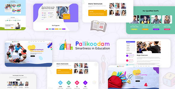 Download Pallikoodam – Kids School WordPress Theme Nulled 
