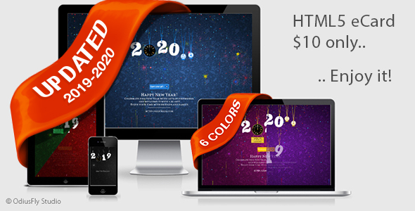 Download New Year Countdown Card v2 Nulled 