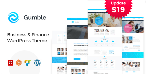 Download Gumble – Business and Finance WordPress Theme Nulled 