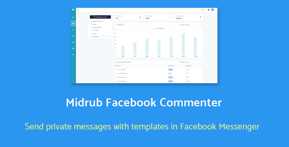 Download Midrub Facebook Commenter – automatically moderates and sends private messages with templates Nulled 