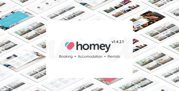 Download Homey – Booking and Rentals WordPress Theme Nulled 
