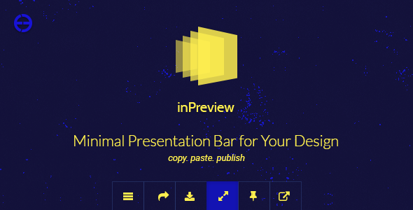 Download inPreview — Minimal Presentation Bar for Your Design Nulled 