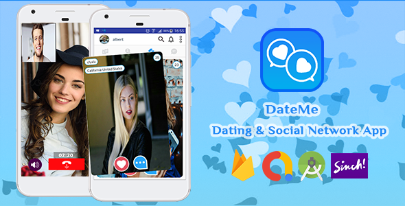 Download DateMe – Android Dating & Social Network App Nulled 