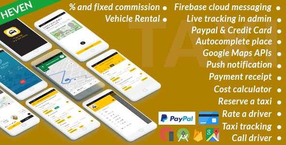 Download Taxi Cab – On Demand Taxi | Complete solution Nulled 